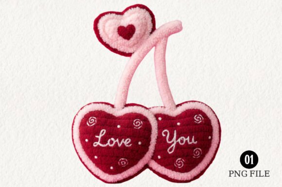 Download Latch Hook Valentine Png Yarn Valentines - Valentine png Collection