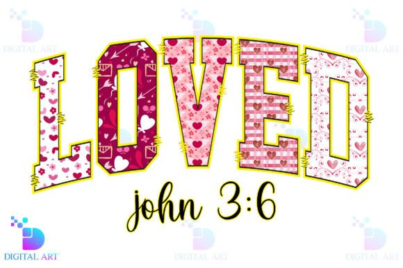 Download Loved John 3:6 Christian Valentine PNG - Valentine png Collection