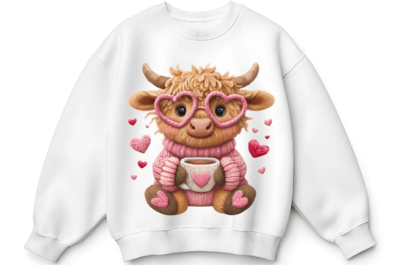 Download Cute Cow Valentine PNG - Valentine png Collection