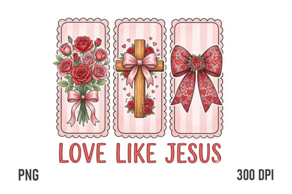 Download Love Like Jesus Christian Valentine PNG - Valentine png Collection