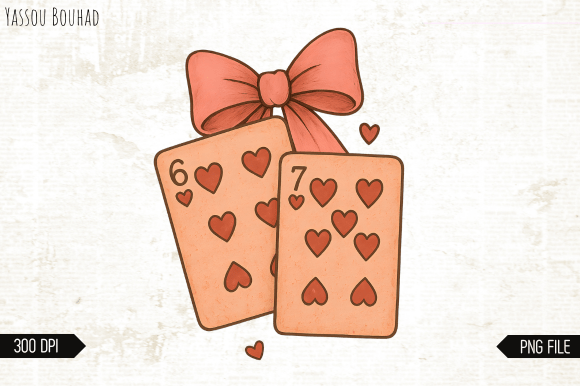 Download Vintage 67 Six Seven Valentine PNG - Valentine png Collection