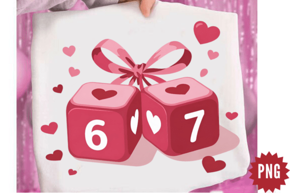 Download Preppy Six Seven Valentine PNG Design - Valentine png Collection