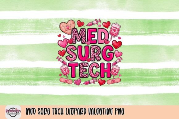 Download Med Surg Tech Leopard Valentine PNG - Valentine png Collection