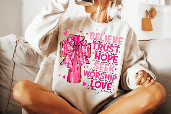 Download Believe Like Mary, Cross Valentine Png - Cross valentine png Collection