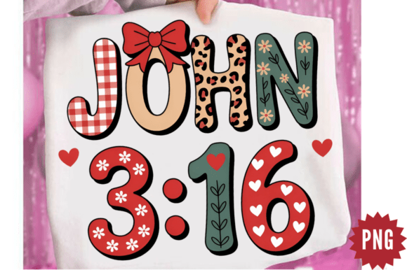 Download John 316 PNG, Preppy Valentine PNG Desig - Valentine png Collection